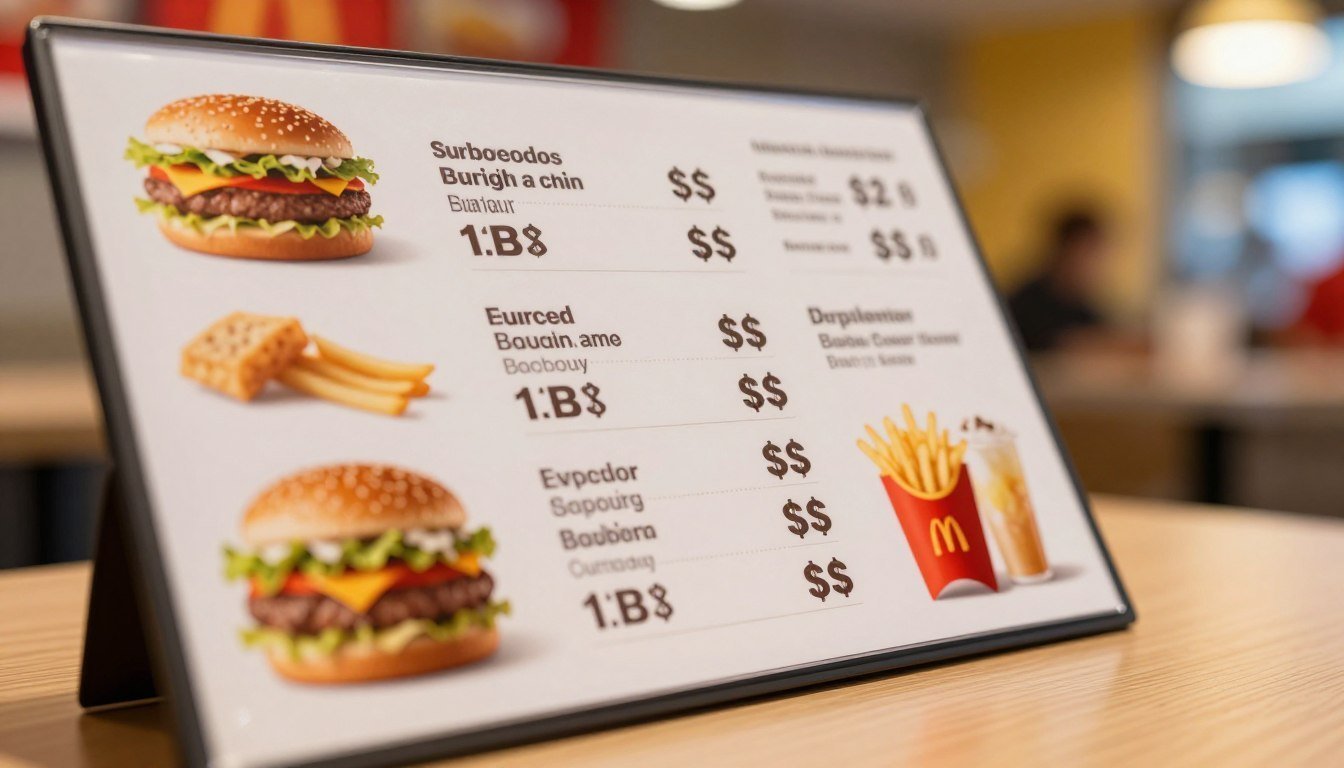 mcdonald's menu prices